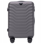 Wings Walizka twarda kabinowa ABS PEA01-S-D.GREY 38 l