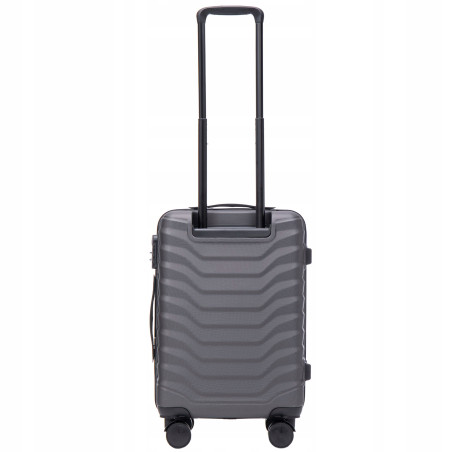 Wings Walizka twarda kabinowa ABS PEA01-S-D.GREY 38 l