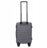 Wings Walizka twarda kabinowa ABS PEA01-S-D.GREY 38 l