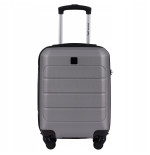 Wings Walizka twarda kabinowa mała ABS GAN01-XS-T.GREY 28 l