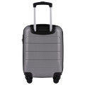 Wings Walizka twarda kabinowa mała ABS GAN01-XS-T.GREY 28 l