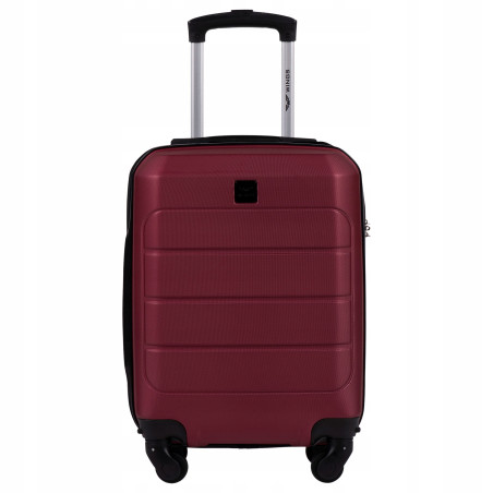 Wings Walizka twarda kabinowa mała ABS GAN01-XS-MAROON 28L