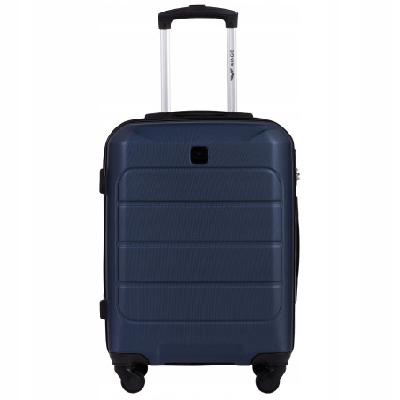 Wings Walizka twarda kabinowa ABS GAN01-S-BLUE 38L