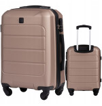 Wings Walizka twarda kabinowa ABSGAN01-S-CHAMPAGNE 38 l