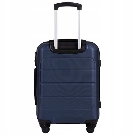 Wings Walizka twarda kabinowa ABS GAN01-S-BLUE 38L