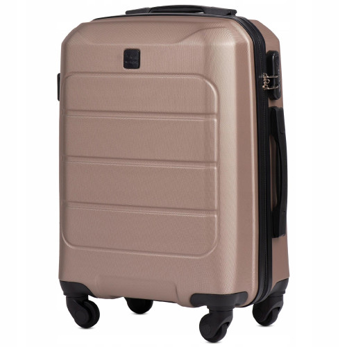 Wings Walizka twarda kabinowa ABSGAN01-S-CHAMPAGNE 38 l