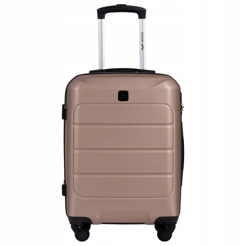 Wings Walizka twarda kabinowa ABSGAN01-S-CHAMPAGNE 38 l