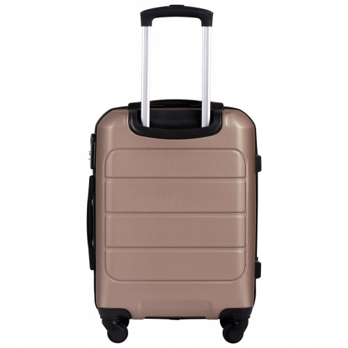 Wings Walizka twarda kabinowa ABSGAN01-S-CHAMPAGNE 38 l