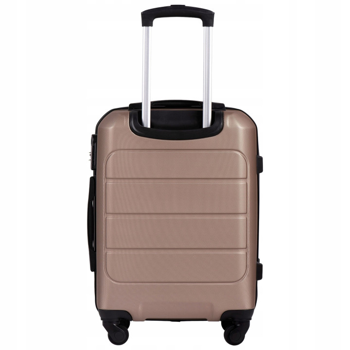 Wings Walizka twarda kabinowa ABSGAN01-S-CHAMPAGNE 38 l