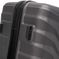 Wings Walizka twarda kabinowa ABS PEA01-S-D.GREY 38 l