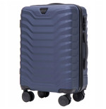 Wings Walizka twarda kabinowa ABS PEA01-S-BLUE 38 l