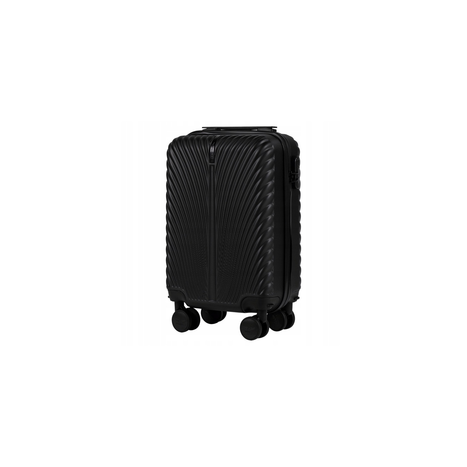 Walizka twarda kabinowa Wings ABS SN120 S BLACK 38 l