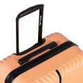 Walizka twarda kabinowa Wings ABS SN120 S BLACK 38 l