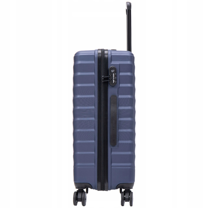 Wings Walizka twarda kabinowa ABS PEA01-S-BLUE 38 l