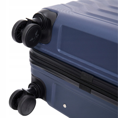 Wings Walizka twarda kabinowa ABS PEA01-S-BLUE 38 l