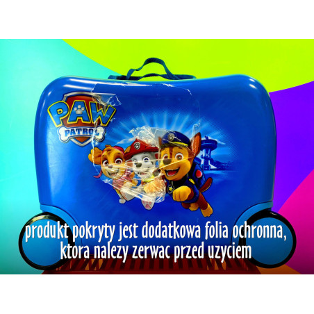 Walizka jeżdząca podróżna - Psi Patrol - żółta mała 28L