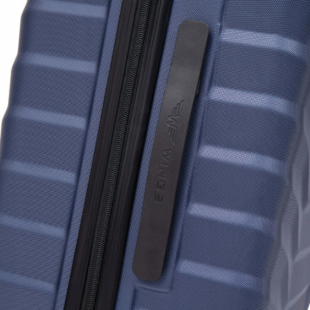Wings Walizka twarda kabinowa ABS PEA01-S-BLUE 38 l