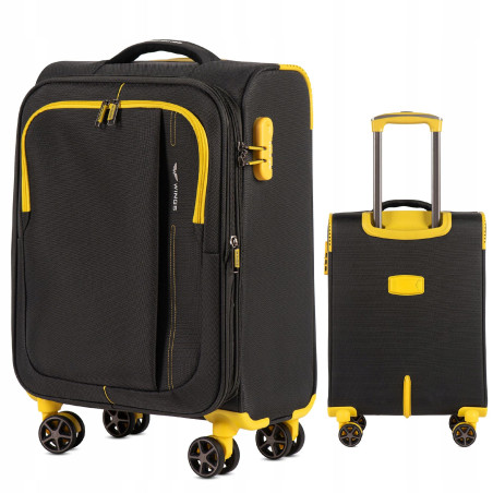 Wings Walizka miękka kabinowa poliester AVC01 63 l