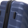 Wings Walizka twarda kabinowa ABS PEA01-S-BLUE 38 l