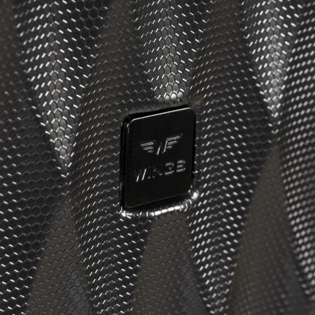 Walizka KABINOWA bagaż PODRĘCZNY PC190 S DARK GREY policarbon