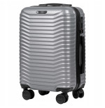 Walizka WINGS twarda kabinowa poliwęglan (polikarbonat) PC140 S SILVER 38 l