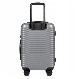 Walizka WINGS twarda kabinowa poliwęglan (polikarbonat) PC140 S SILVER 38 l
