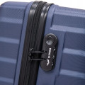 Wings Walizka twarda kabinowa ABS PEA01-S-BLUE 38 l
