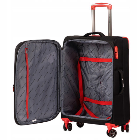 Wings Walizka miękka kabinowa poliester AVC01 63 l