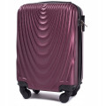 Walizka WINGS twarda kabinowa mała ABS 304 XS BURGUNDY 28 l