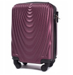 Walizka WINGS twarda kabinowa mała ABS 304 XS BURGUNDY 28 l