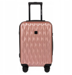 Walizka WINGS twarda kabinowa poliwęglan (polikarbonat) PC190 S PINK 38 l