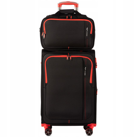 Wings Walizka miękka kabinowa poliester AVC01 63 l