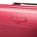 Walizka WINGS twarda kabinowa polipropylen PHX01 S BLACK 38 l