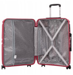 Walizka WINGS twarda kabinowa polipropylen PHX01 S DARK GREY 38 l