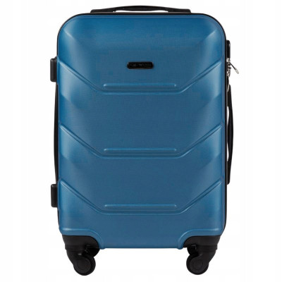 Walizka WINGS kabinowa 149 S TITAN BLUE 38 l ABS