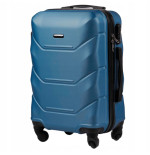 Walizka WINGS kabinowa 149 S TITAN BLUE 38 l ABS