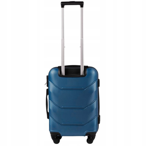 Walizka WINGS kabinowa 149 S TITAN BLUE 38 l ABS