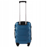 Walizka WINGS kabinowa 149 S TITAN BLUE 38 l ABS