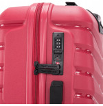 Walizka WINGS twarda kabinowa polipropylen PHX01 S DARK GREY 38 l