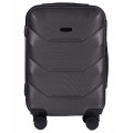 Walizka WINGS twarda kabinowa ABS Peacock 149 S DARK GREY 38 l