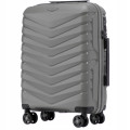 Walizka WINGS twarda kabinowa polipropylen PHX01 S DARK GREY 38 l