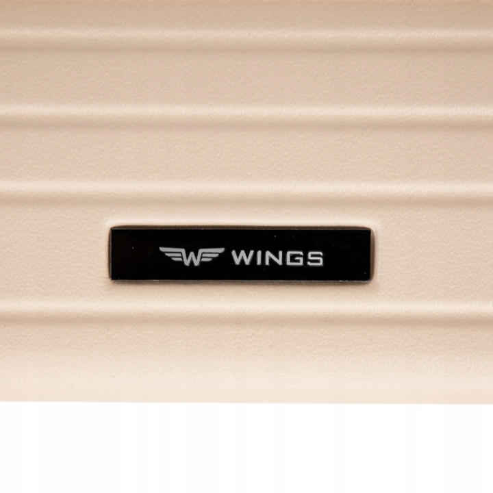 Walizka WINGS PODRÓŻNA KABINOWA BNT01 S DIRTY WHITE MAŁA KABINÓWKA