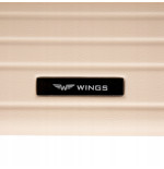 Walizka WINGS PODRÓŻNA KABINOWA BNT01 S DIRTY WHITE MAŁA KABINÓWKA