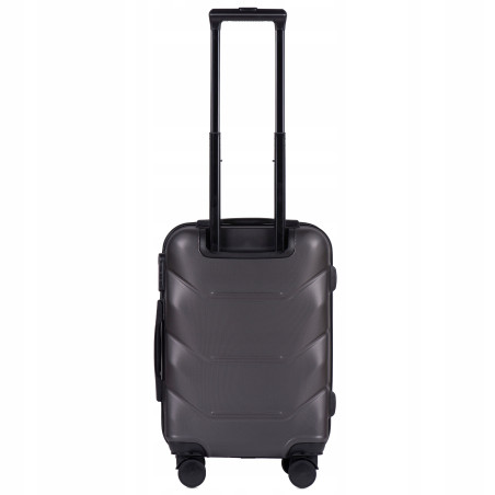 Walizka WINGS twarda kabinowa ABS Peacock 149 S DARK GREY 38 l