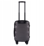 Walizka WINGS twarda kabinowa ABS Peacock 149 S DARK GREY 38 l