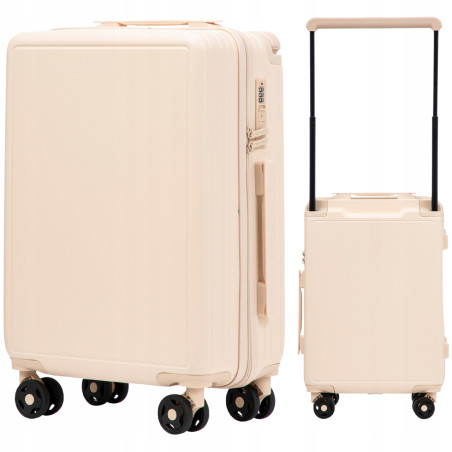 Walizka WINGS PODRÓŻNA KABINOWA BNT01 S DIRTY WHITE MAŁA KABINÓWKA