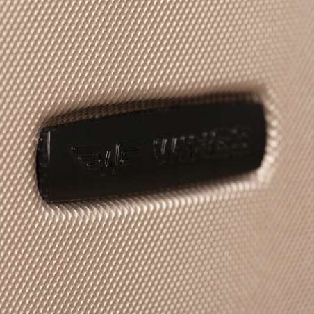 Walizka WINGS twarda kabinowa ABS Peacock 149 S DARK GREY 38 l