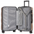 Walizka WINGS twarda kabinowa ABS Peacock 149 S DARK GREY 38 l