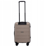 Walizka twarda WINGS kabinowa polipropylen HWF02 S CHAMPAGNE 38 l