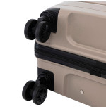 Walizka twarda WINGS kabinowa polipropylen HWF02 S CHAMPAGNE 38 l